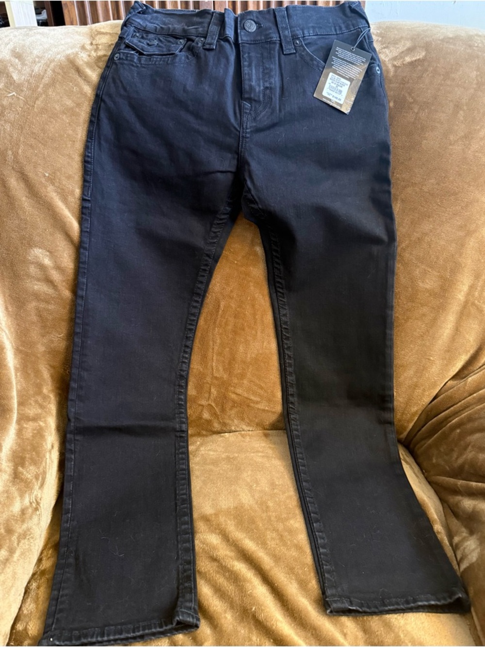 True Religion Men's Jeans “Rocco Flap Black” - Size: 32/32 NWT